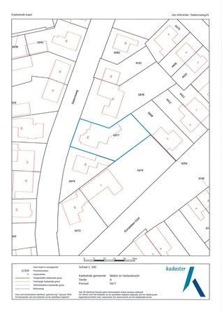 Floorplan - Stationsweg 20, 6075 CC Herkenbosch